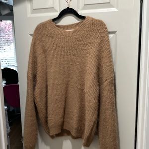 Brand new tan sweater.  Size small.